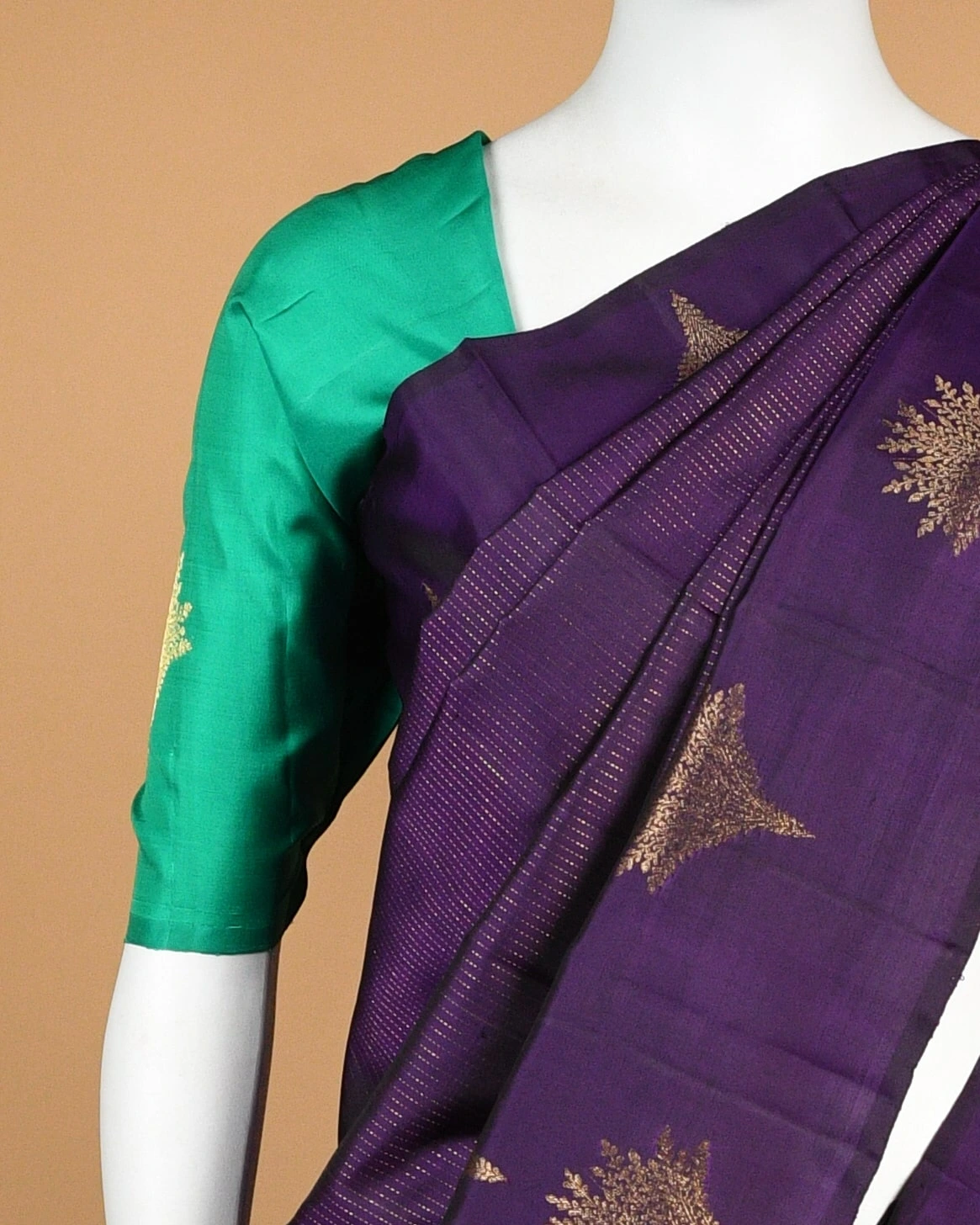 Eggplant Purple color saree in Pure Satin Silk fabric With Bandhani and  Ajrakh Printed Pallu | Kishori